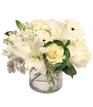 Peaceful Purity Floral Arrangement