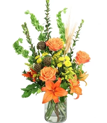 Vivid Sunset Floral Design